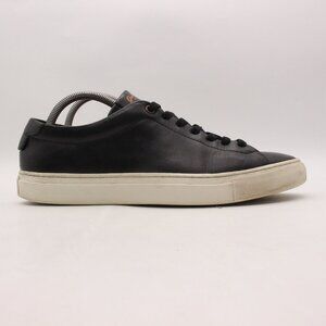 Good Men Brand Men's Shoes Size 8.5 Black Leather Casual Lifestyle Sneakers
